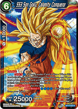 SS3 Son Goku, Calamity Conqueror (BT14-035) [Cross Spirits] - POKÉ JEUX