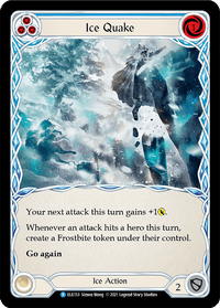 Ice Quake (Blue) [ELE153] (Tales of Aria) 1st Edition Normal - POKÉ JEUX
