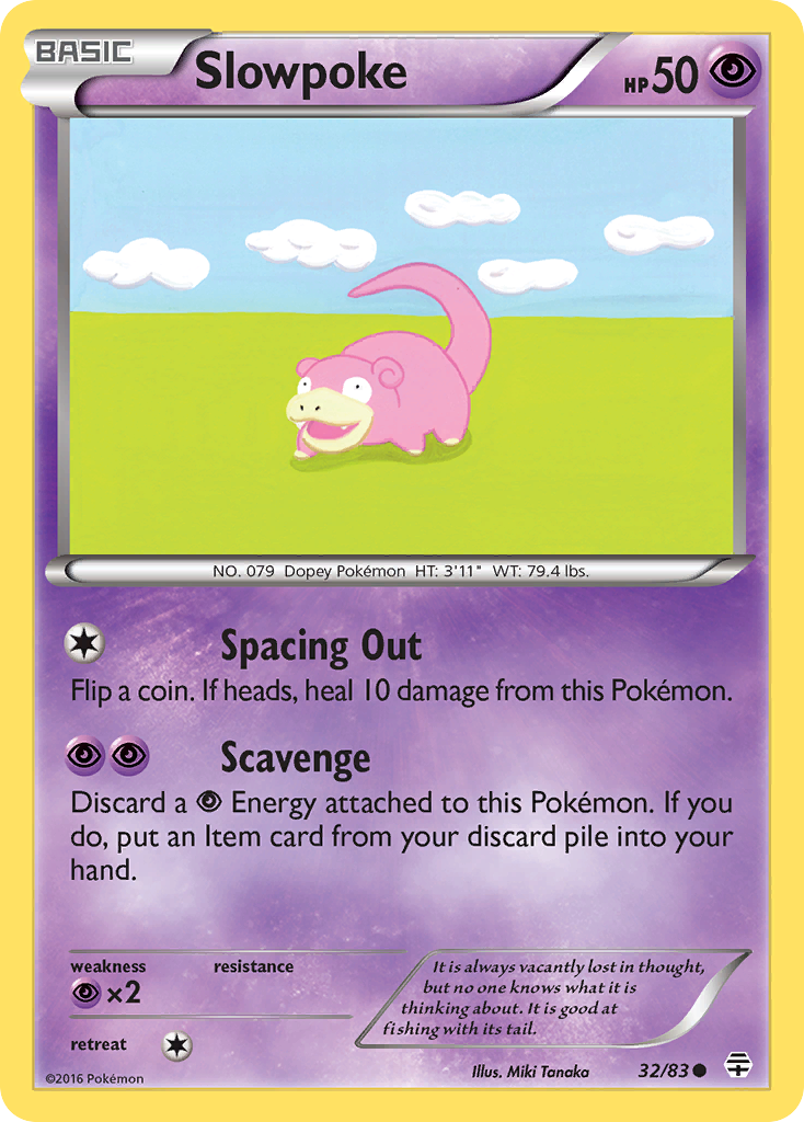 Slowpoke (Toys R Us) (32/83) - Miscellaneous Cards & Products Holofoil