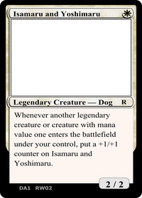 Isamaru and Yoshimaru [Unknown Event]