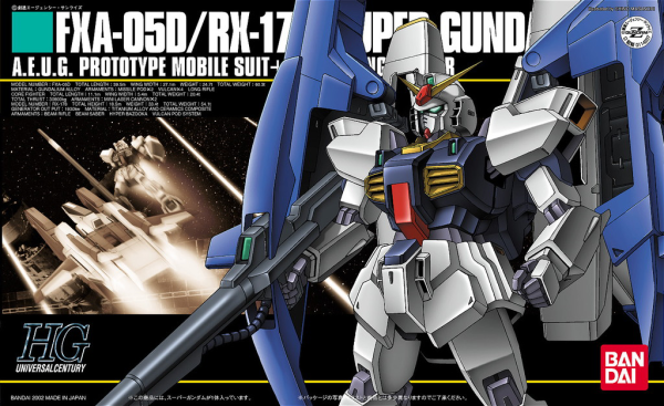 1/144 HGUC FXA-05D/RX178 SUPER GUNDAM (Pre-Order)