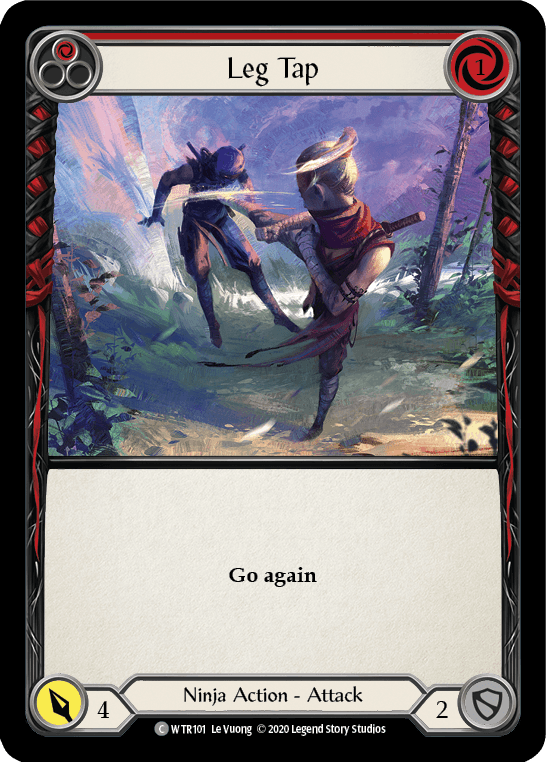 Leg Tap (Red) [U-WTR101] (Welcome to Rathe Unlimited) Unlimited Normal - POKÉ JEUX