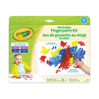 CRAYOLA - WASHABLE FINGER PAINT KIT (Special Order)