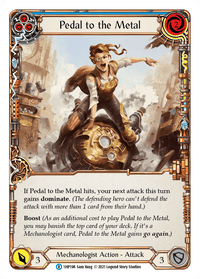 Pedal to the Metal (Blue) [1HP198] (History Pack 1) - POKÉ JEUX