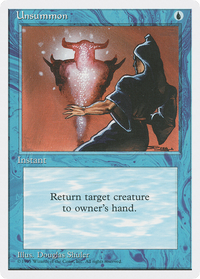 Unsummon [Fourth Edition]