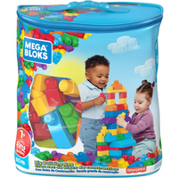 MEGA BLOKS - 80pc - BIG BUILDING BAG - Classic — LOT × 4 (Special Order)