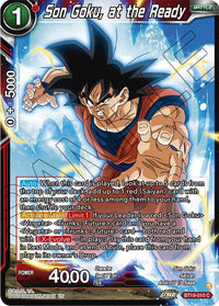 Son Goku, at the Ready (BT19-010) [Fighter's Ambition] - POKÉ JEUX