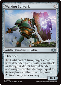 Walking Bulwark (TDC-334) - Commander: Tarkir: Dragonstorm