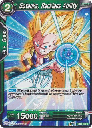 Gotenks, Reckless Ability (DB3-064) [Giant Force] - POKÉ JEUX