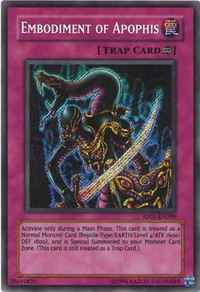 Embodiment of Apophis [RP01-EN098] Secret Rare