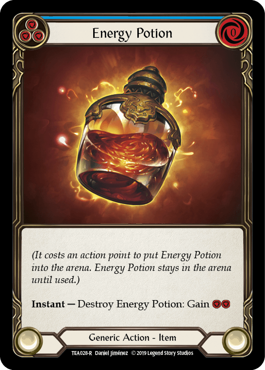 Energy Potion [TEA028-R] (Dorinthea Hero Deck) 1st Edition Normal - POKÉ JEUX