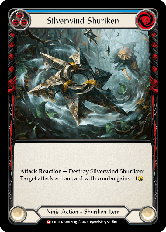 Silverwind Shuriken [OUT054] (Outsiders) Rainbow Foil - POKÉ JEUX