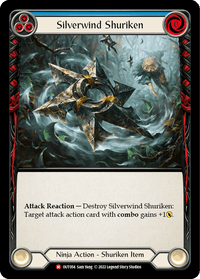 Silverwind Shuriken [OUT054] (Outsiders) Rainbow Foil - POKÉ JEUX