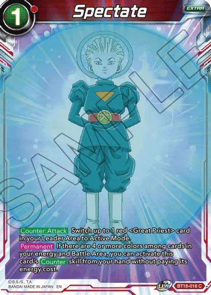 Spectate (BT16-016) [Realm of the Gods] - POKÉ JEUX