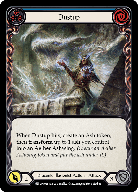 Dustup (Blue) [UPR026] (Uprising) Rainbow Foil - POKÉ JEUX