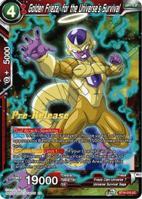Golden Frieza, for the Universe's Survival (BT16-010) [Realm of the Gods Prerelease Promos] - POKÉ JEUX