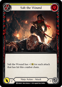 Salt the Wound (Yellow) [BEN020] (Outsiders Benji Blitz Deck) - POKÉ JEUX