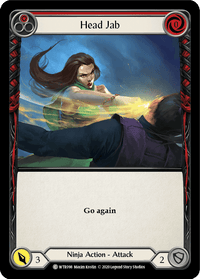 Head Jab (Red) [U-WTR098] (Welcome to Rathe Unlimited) Unlimited Rainbow Foil - POKÉ JEUX
