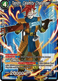 Tapion, Calamity Challenger (BT14-050) [Cross Spirits] - POKÉ JEUX