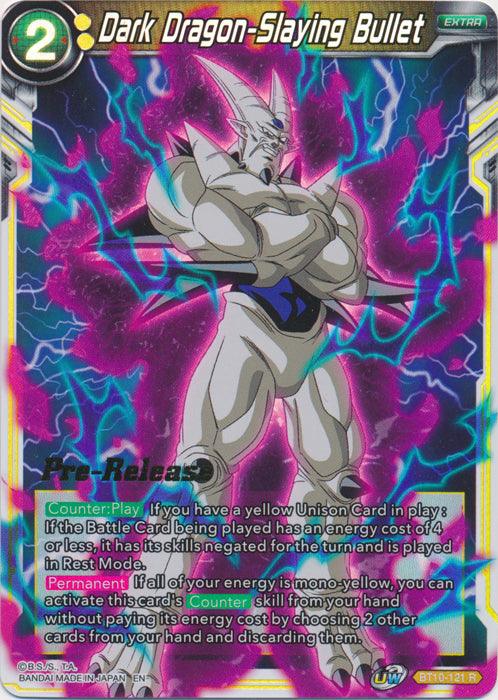 Dark Dragon-Slaying Bullet (BT10-121) [Rise of the Unison Warrior Prerelease Promos] - POKÉ JEUX