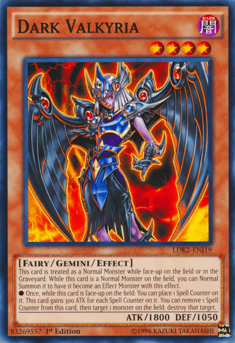 Dark Valkyria [LDK2-ENJ19] Common - POKÉ JEUX
