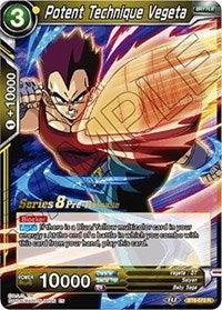 Potent Technique Vegeta (BT8-073_PR) [Malicious Machinations Prerelease Promos] - POKÉ JEUX