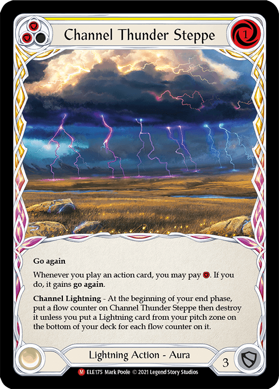 Channel Thunder Steppe [ELE175] (Tales of Aria) 1st Edition Normal - POKÉ JEUX