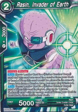 Rasin, Invader of Earth (BT12-074) [Vicious Rejuvenation] - POKÉ JEUX