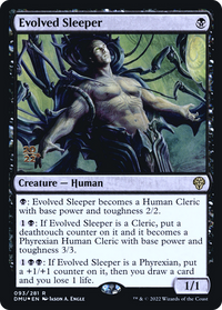 Evolved Sleeper [Dominaria United Prerelease Promos]