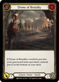 Drone of Brutality (Yellow) [U-WTR165] (Welcome to Rathe Unlimited) Unlimited Normal - POKÉ JEUX