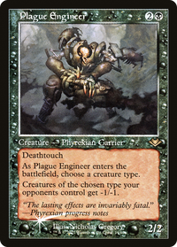 Plague Engineer (MH1-014) - Modern Horizons 1 Timeshifts Etched Foil