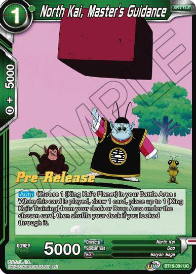 North Kai, Master's Guidance (BT15-081) [Saiyan Showdown Prerelease Promos] - POKÉ JEUX