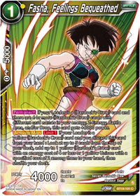 Fasha, Feelings Bequeathed (BT18-101) [Dawn of the Z-Legends] - POKÉ JEUX