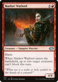 Seigneur de guerre Markov [Jumpstart 2022] 