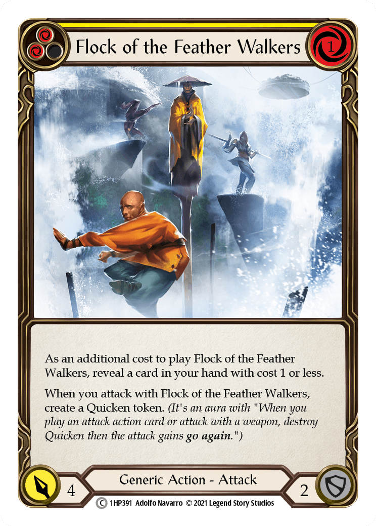 Flock of the Feather Walkers (Yellow) [1HP391] (History Pack 1) - POKÉ JEUX