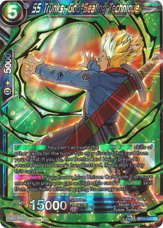 SS Trunks, God-Sealing Technique (BT10-044) [Rise of the Unison Warrior] - POKÉ JEUX