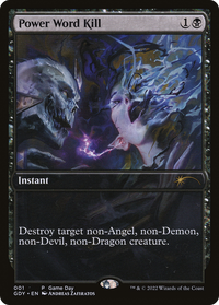 Power Word Kill (GAME-001) - Game Day Promos Foil