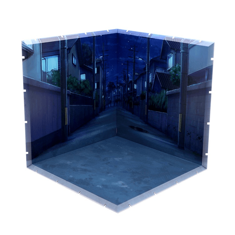 Dioramansion 200: Residential Street (Night) (Pre-Order)