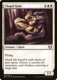 Chapel Geist [Duel Decks: Blessed vs. Cursed]