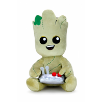 MARVEL - GROOT w/GAME CONTROLLER - 7.5" PHUNNY PLUSH (Special Order)