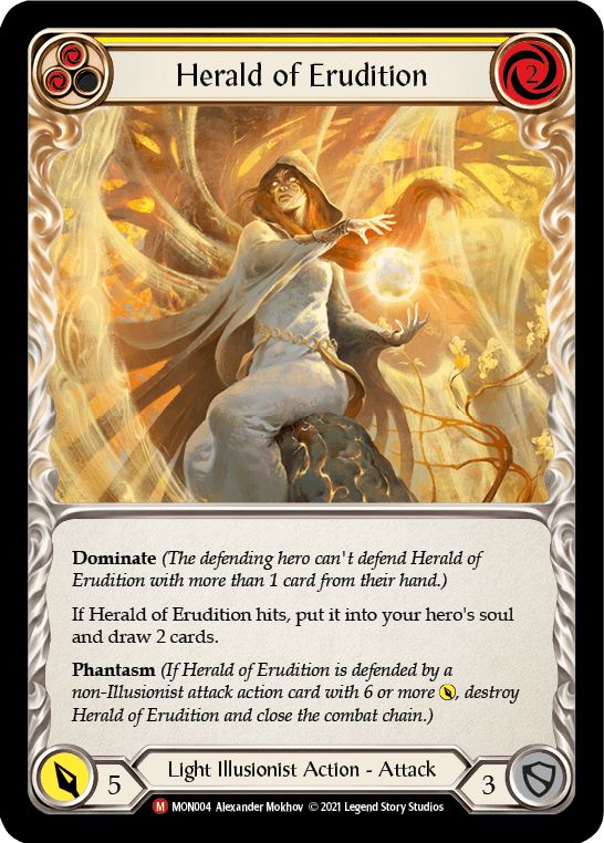 Herald of Erudition [MON004] (Monarch) 1st Edition Normal - POKÉ JEUX