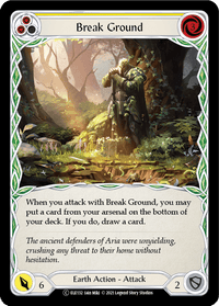 Break Ground (Yellow) [U-ELE132] (Tales of Aria Unlimited) Unlimited Normal - POKÉ JEUX