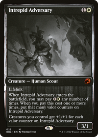 Intrepid Adversary [Innistrad: Double Feature]