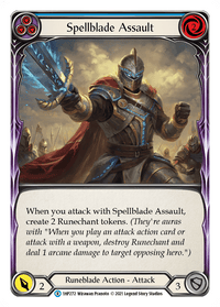 Spellblade Assault (Blue) [1HP272] (History Pack 1) - POKÉ JEUX