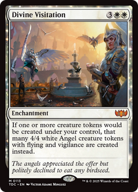 Divine Visitation (TDC-113) - Commander: Tarkir: Dragonstorm