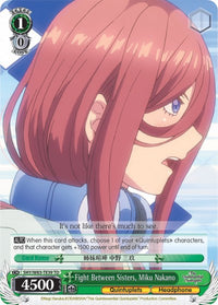 Combat entre sœurs, Miku Nakano (5HY/W83-TE39 TD) [Les quintuplés quintessentiels] 