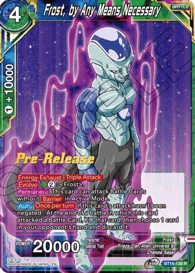 Frost, by Any Means Necessary (BT16-136) [Realm of the Gods Prerelease Promos] - POKÉ JEUX