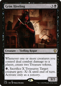 Grim Hireling [Commander Legends: Battle for Baldur's Gate]