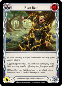 Buzz Bolt (Red) [ELE047] (Tales of Aria) 1st Edition Normal - POKÉ JEUX