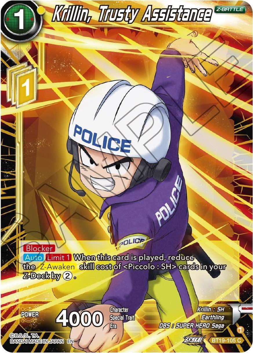 Krillin, Trusty Assistance (BT19-105) [Fighter's Ambition] - POKÉ JEUX